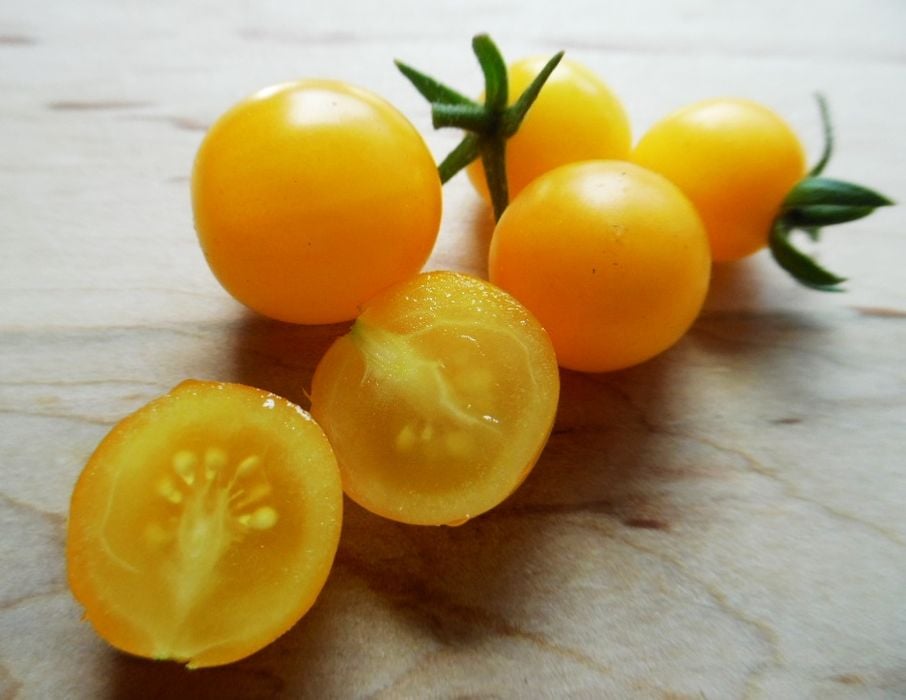Birdie Jaune tomato Dwarf tomatoes - yellow